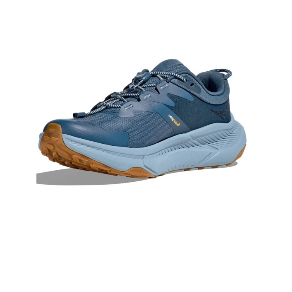 Hoka ONE One Transport Women's Size 9B Trail Running Shoes Real teal/Dusk